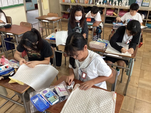 ナップザックづくり