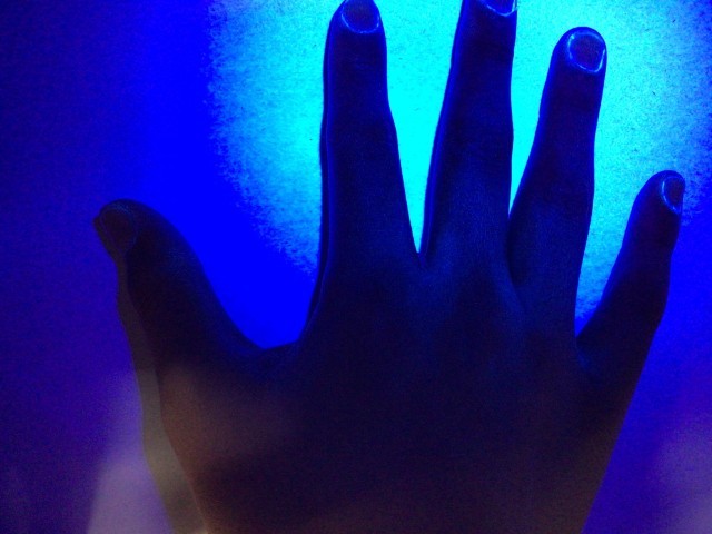 石けんを使って水洗い１分