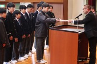 サッカー部表彰